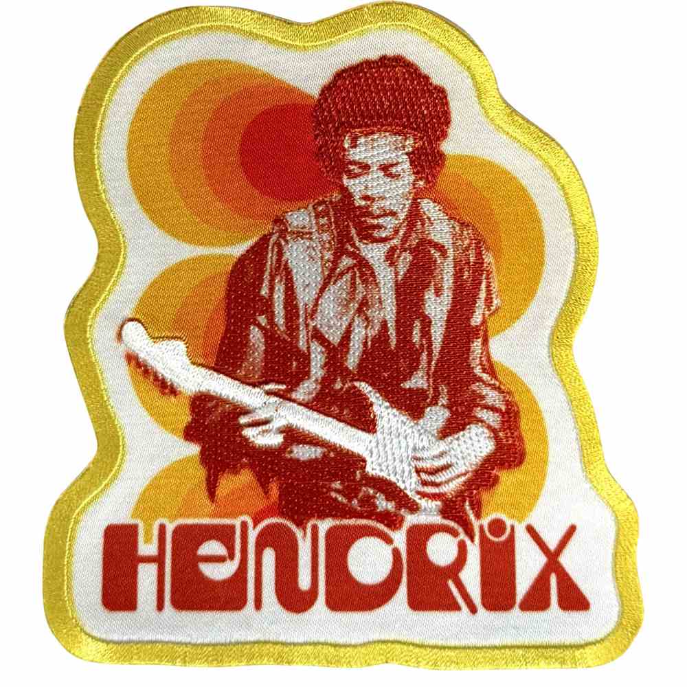 Jimi Hendrix - Jimi & Guitar Patch - Mehrfarben